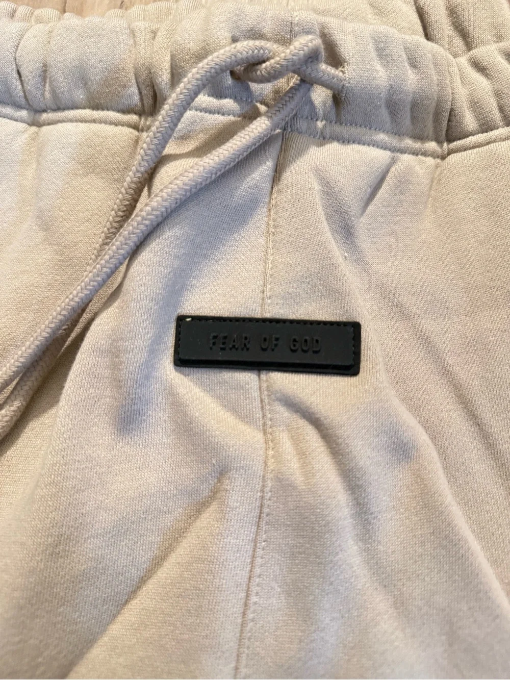 Essentials Men's Sweatpants in Light Beige